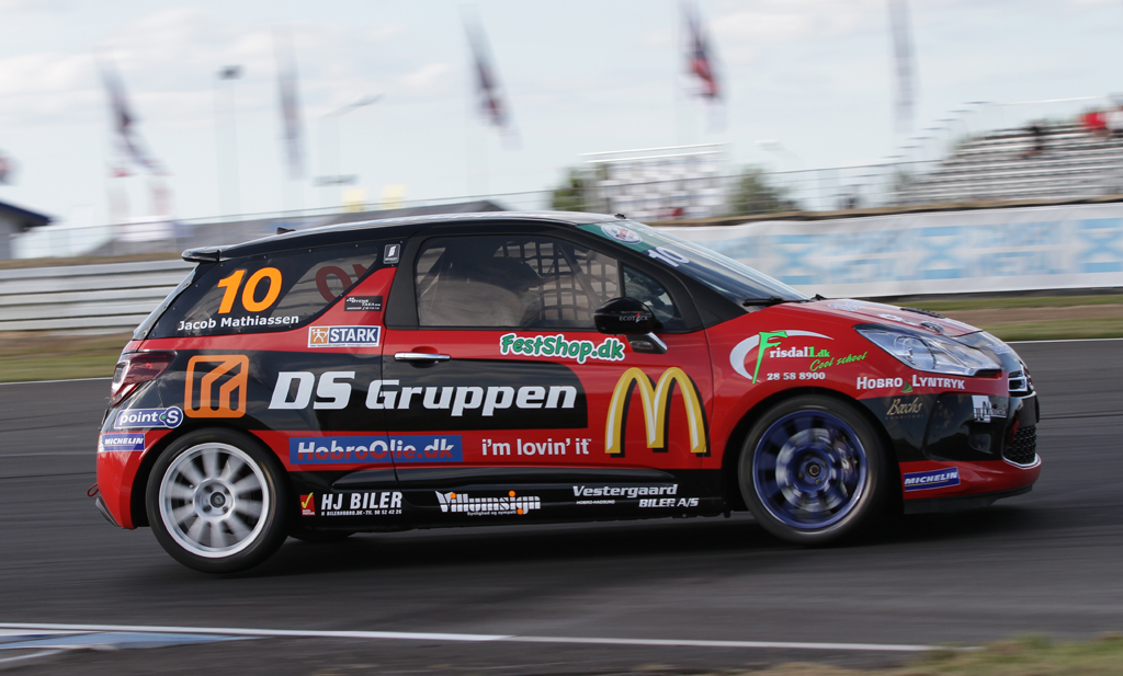 Jacob Mathiassen måtte nøjes med en andenplads
(Foto: Motorsporten.dk)